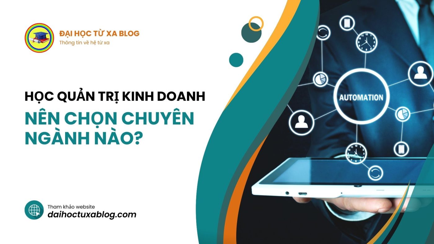 Học quản trị kinh doanh nên chọn chuyên ngành nào?