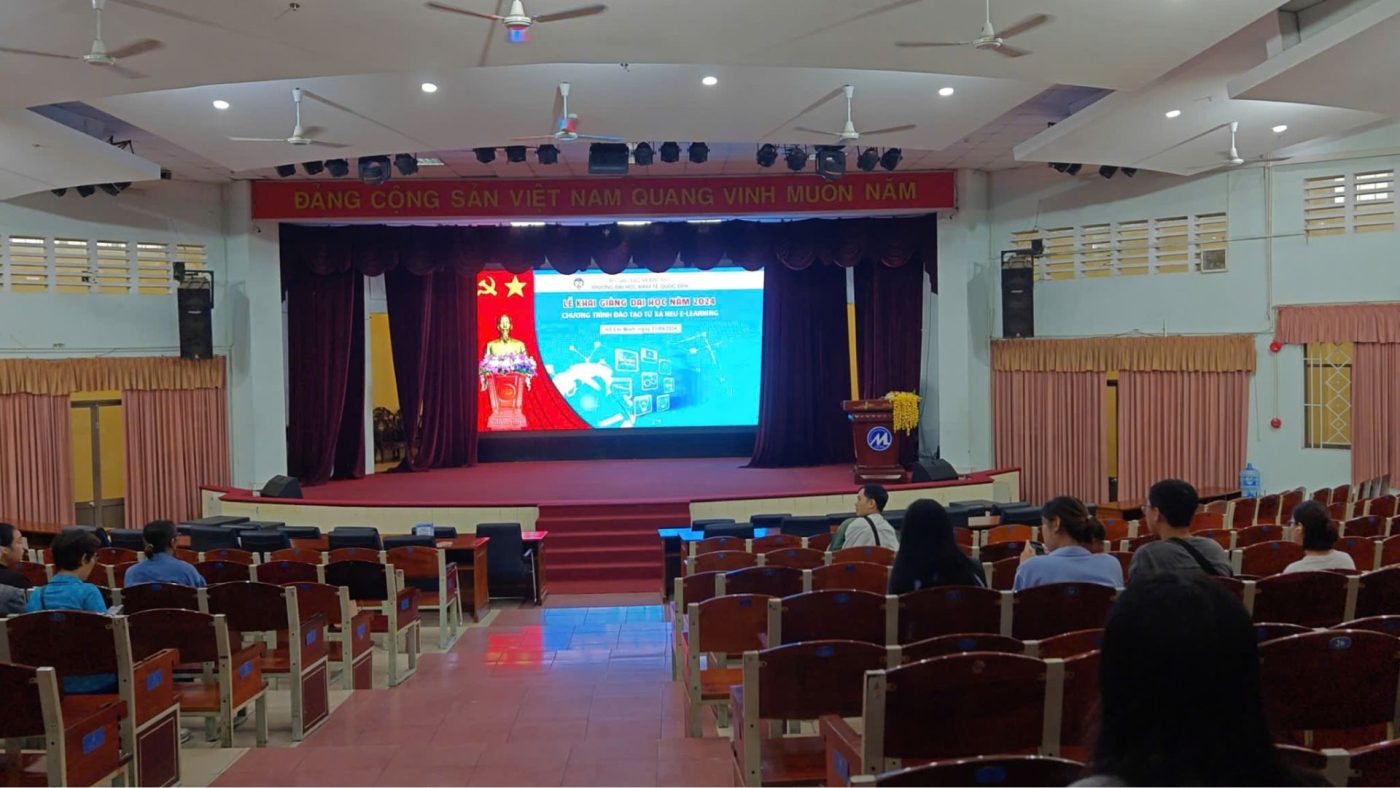 Hình ảnh trước buổi khai giảng