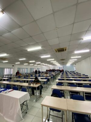 Không khí trước buổi lễ