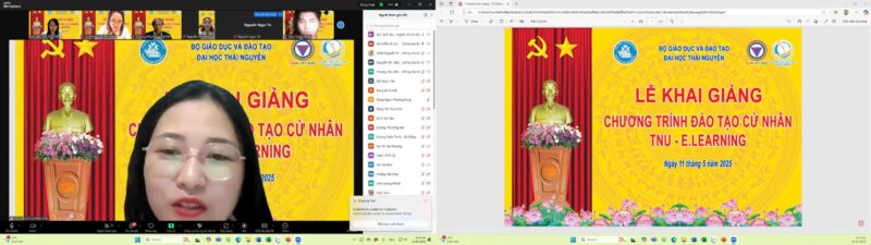 Đại diện aum trả lời thắc mắc của học viên